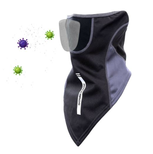 ROCKBROS Зимен шал за врата Мотоциклетен шал Половин Балаклава Балаклава Унисекс