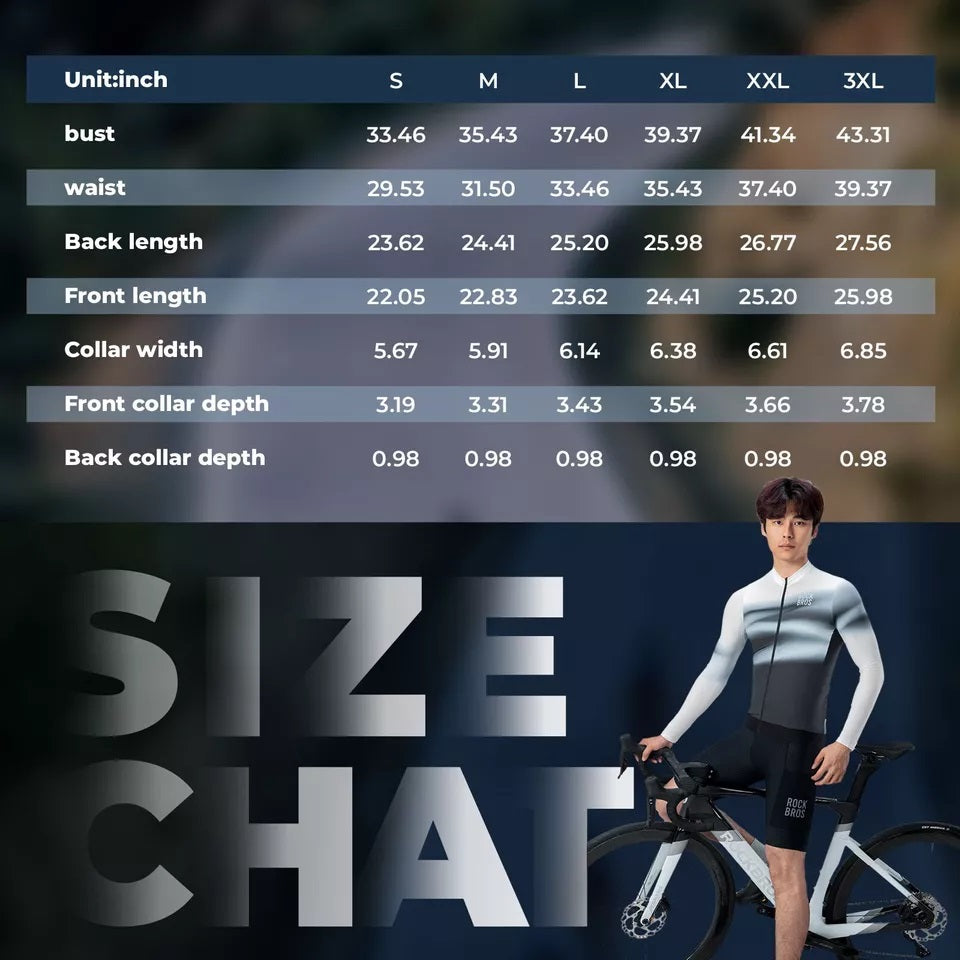 ROCKBROS мъжко колоездачно трико, велосипедно трико с дълъг ръкав, велосипедно трико за колоездене, колоездене, MTB, шосеен велосипед, велосипедно облекло, дишащо, бързосъхнещо