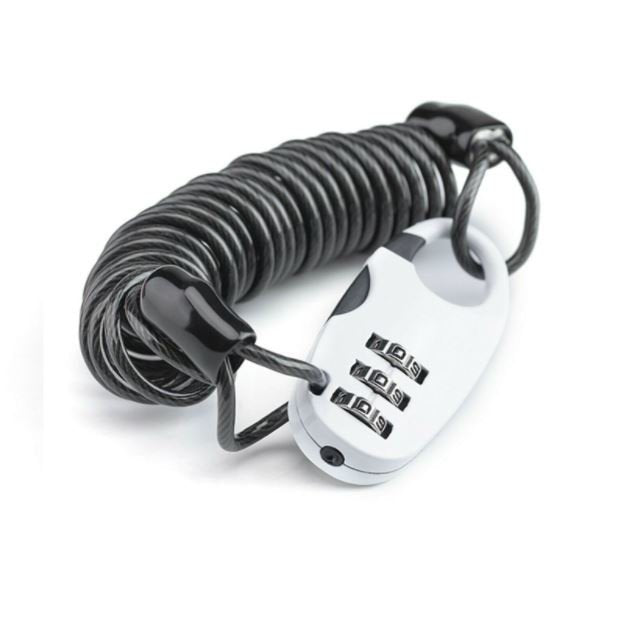 ROCKBROS Helmet Lock Mini Bicycle Motorcycle Lock Cable Lock Combined Lock