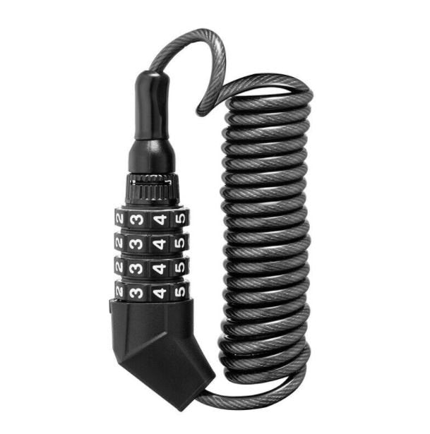 ROCKBROS T530 Заключване за каска Mini Bicycle Lock Кабелна комбинирана ключалка