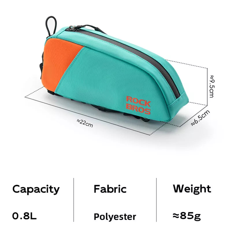 ROCKBROS велосипедна чанта рамка чанта горна тръба