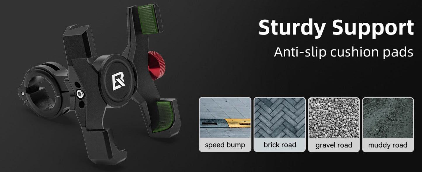 ROCKBROS велосипед държач за мобилен телефон държач за телефон на кормилото за смартфон 4,7-7,09 инча