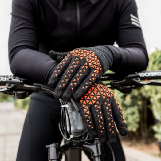 ROCKBROS Ръкавици за планинско колоездене Ръкавици за колоездене Сензорен екран SBR M-XXL Унисекс