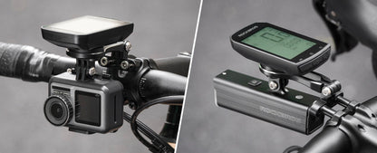 Стойка за велосипеден компютър ROCKBROS за Garmin Bryton Wahoo GPS държач за кормило алуминий