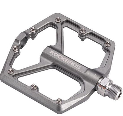 Педали за велосипед ROCKBROS Педали за шосейни велосипеди Алуминиеви платформени педали Свръхлеки неплъзгащи се педали за велосипеди 9/16 инча