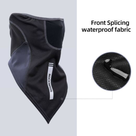 ROCKBROS Зимен шал за врата Мотоциклетен шал Половин Балаклава Балаклава Унисекс
