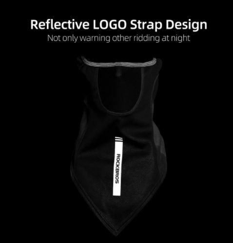 ROCKBROS Зимен шал за врата Мотоциклетен шал Половин Балаклава Балаклава Унисекс