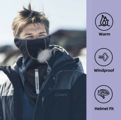 ROCKBROS Зимен шал за врата Мотоциклетен шал Половин Балаклава Балаклава Унисекс