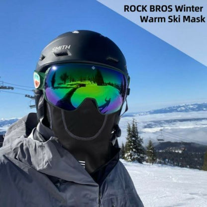 ROCKBROS Зимен шал за врата Мотоциклетен шал Половин Балаклава Балаклава Унисекс