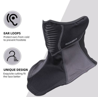 ROCKBROS зимна балаклава мотоциклет полумаска балаклава кърпичка велосипед на открито