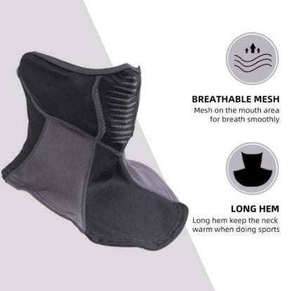 ROCKBROS зимна балаклава мотоциклет полумаска балаклава кърпичка велосипед на открито