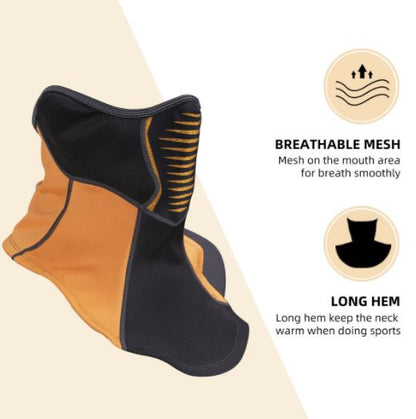 ROCKBROS зимна балаклава мотоциклет полумаска балаклава кърпичка велосипед на открито