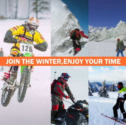 ROCKBROS Балаклава Зимна маска Поларена ски маска Ветроустойчива мотоциклетност Колоездене