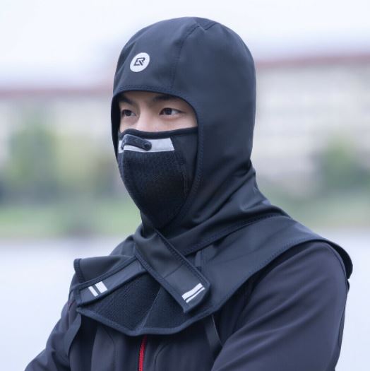 ROCKBROS Балаклава Зимна маска Поларена ски маска Ветроустойчива мотоциклетност Колоездене