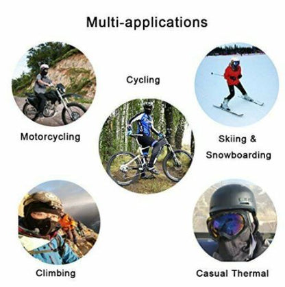 ROCKBROS Balaclava Balaclava Велосипедна маска Мотоциклет против прах с филтър