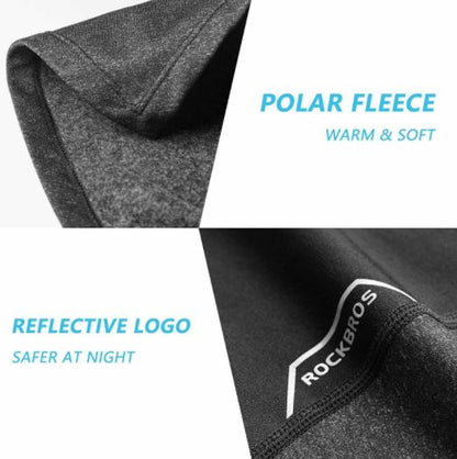 ROCKBROS Половин Балаклава Велосипедна Маска Тръбен Шал Мотоциклет Ветроустойчив