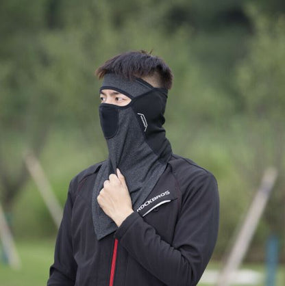 ROCKBROS Половина Балаклава Велосипедна маска Тръбен шал Мотоциклет Ветроустойчива лента за коса