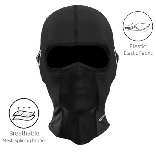ROCKBROS Балаклава Дишаща мотоциклетна бандана UPF50+ Лятна ледена коприна