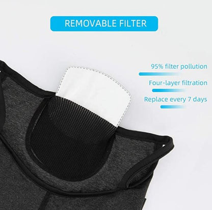 ROCKBROS Шал за врата Balaclavas Tube Scarf Силно еластичен дишащ многофункционален шал UPF 50+ Cool Cycling Half Balaclava Men/Women