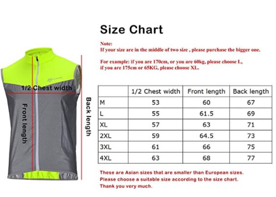 Светлоотразителна велосипедна жилетка ROCKBROS