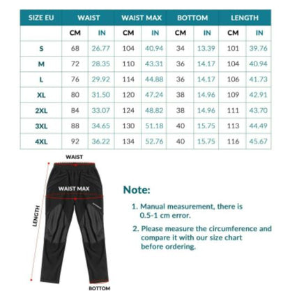 Зимни мъжки панталони за колоездене ROCKBROS, ветроустойчиви панталони за колоездене термо M-4XL