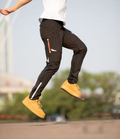 Велосипедни панталони ROCKBROS Дълги панталони Велосипедни мъжки спортни ежедневни черни