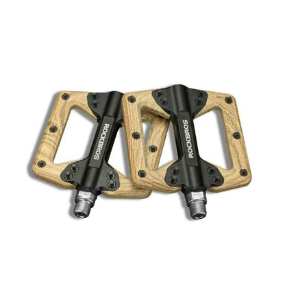ROCKBROS Велосипедни педали Найлон 9/16 инча Велосипедни педали Неплъзгаща се платформа Алуминий