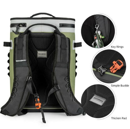 ROCKBROS 20L Хладилна чанта Водоустойчива хладилна кутия Къмпинг Хладилник Чанта за пикник