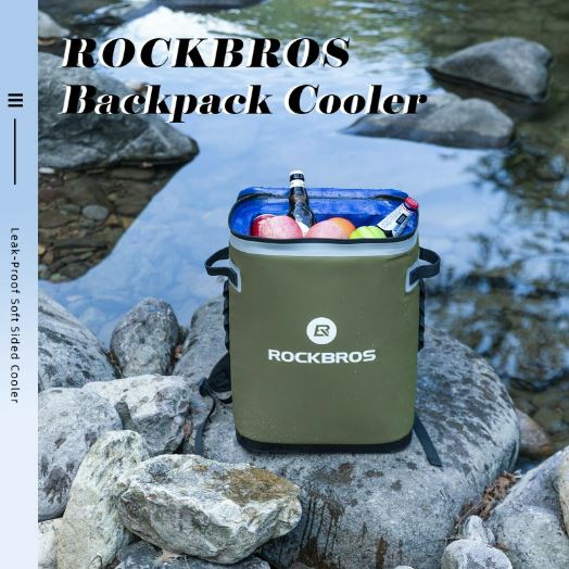 ROCKBROS 20L Хладилна чанта Водоустойчива хладилна кутия Къмпинг Хладилник Чанта за пикник