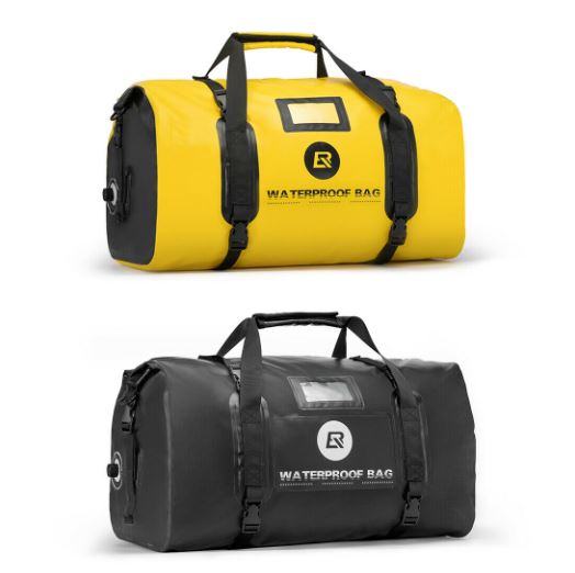 ROCKBROS Чанта за мотоциклет Водоустойчива чанта за седло 20L/40L Чанта за багажник PVC