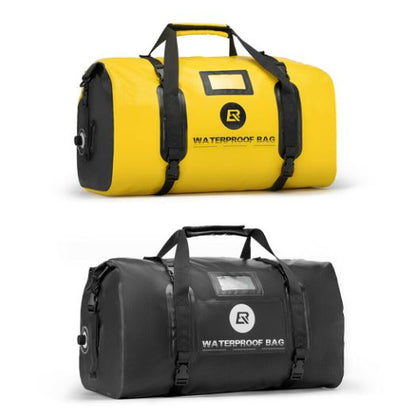 ROCKBROS Чанта за мотоциклет Водоустойчива чанта за седло 20L/40L Чанта за багажник PVC