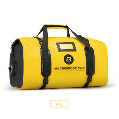 ROCKBROS Чанта за мотоциклет Водоустойчива чанта за седло 20L/40L Чанта за багажник PVC