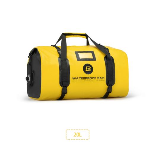 ROCKBROS Чанта за мотоциклет Водоустойчива чанта за седло 20L/40L Чанта за багажник PVC