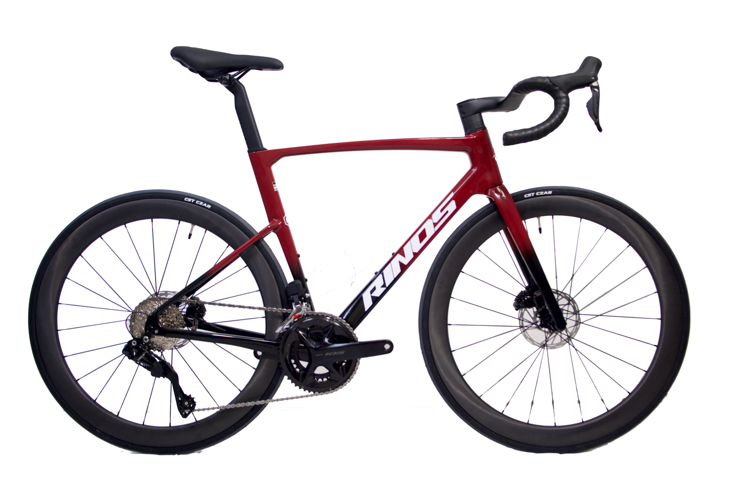 RINOS Карбонов Шосеен Велосипед Odin 6.1 Shimano 105 Di2, 24 скорости