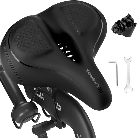 ROCKBROS Широко седло за велосипед за велоергометър/велосипед Peloton Bike Seat