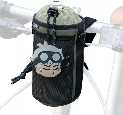 ROCKBROS Велосипедна чанта за бутилка Кормило с найлонов шнур Бутилка за вода