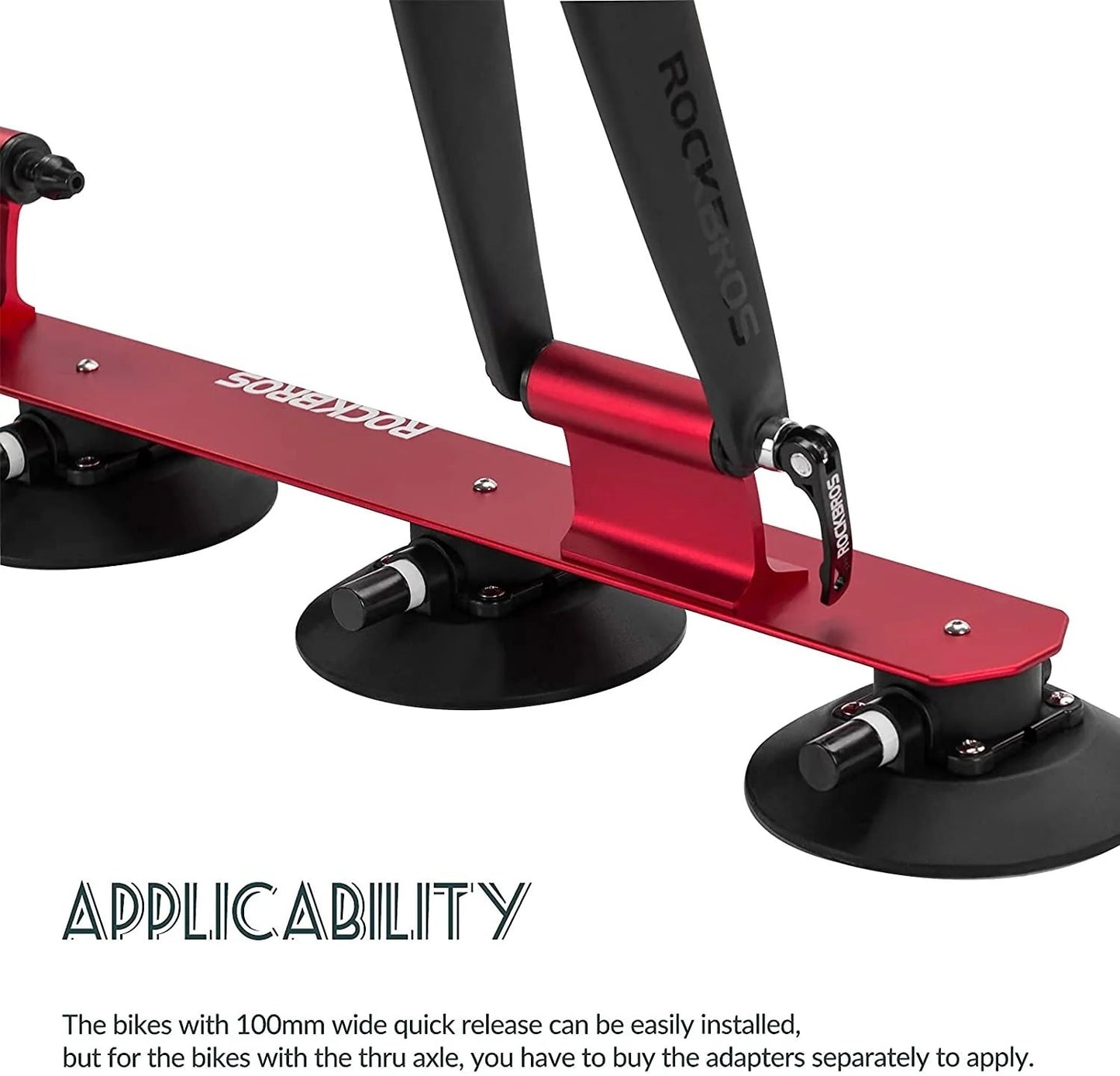 Багажник за велосипед ROCKBROS XP100 Багажник за покрив за бърз монтаж за 1-3 велосипеда