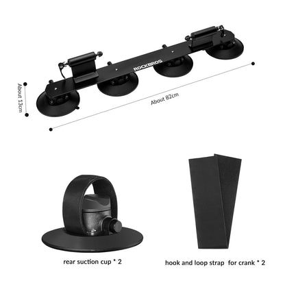 Багажник за велосипед ROCKBROS XP100 Багажник за покрив за бърз монтаж за 1-3 велосипеда