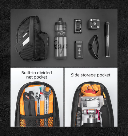 Водоустойчива велосипедна чанта ROCKBROS C7-1 с държач за бутилка