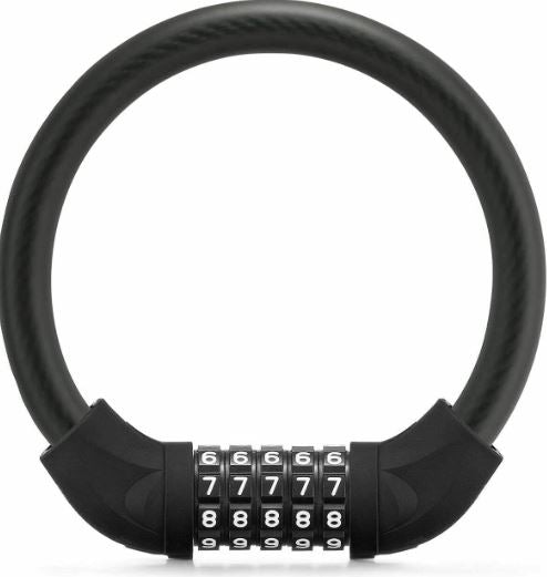ROCKBROS Bicycle Lock E Bike Петцифрена комбинация за заключване Мотоциклет, Скутер MTB