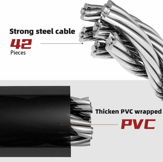 ROCKBROS Bicycle Lock E Bike Петцифрена комбинация за заключване Мотоциклет, Скутер MTB