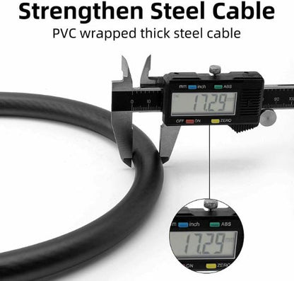 ROCKBROS Bicycle Lock E Bike Петцифрена комбинация за заключване Мотоциклет, Скутер MTB