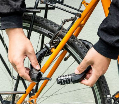 Ключалка за велосипеди ROCKBROS кабелна ключалка ключалка с ключалка ключалка верига