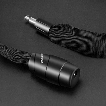 ROCKBROS ключалка за велосипеди кабелна ключалка комбинирана ключалка верига ключалка по-високо ниво на сигурност