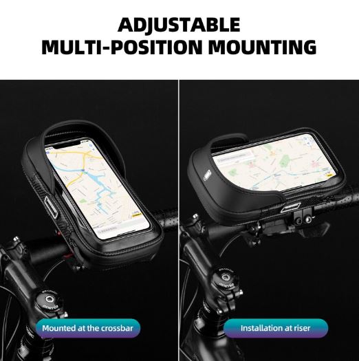 Чанта за мобилен телефон ROCKBROS чанта за велосипедна рамка чанта за мобилен телефон държач чанта за кормило за 6.2" мобилен телефон мотоциклет