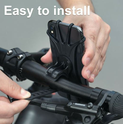 Стойка за мобилен телефон ROCKBROS велосипедна 360° въртяща се поставка за мобилен телефон за смартфон 4.0-6.8"