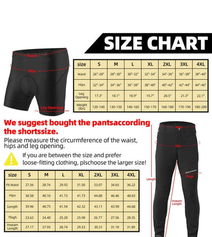 Мъжки шорти за колоездене ROCKBROS с подплатени къси панталони за шосеен велосипед, шорти за велосипед MTB