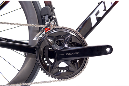 RINOS Карбонов Шосеен Велосипед Odin 6.1 Shimano 105 Di2, 24 скорости