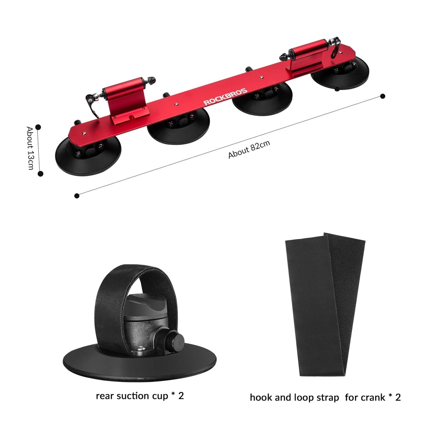 Багажник за велосипед ROCKBROS XP100 Багажник за покрив за бърз монтаж за 1-3 велосипеда