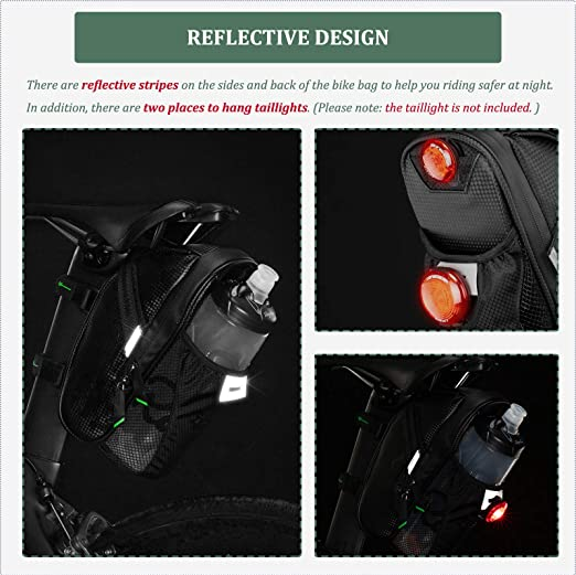 Водоустойчива велосипедна чанта ROCKBROS C7-1 с държач за бутилка